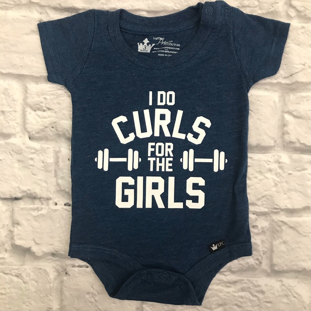 “I Do Curls for the Girls” Onesie